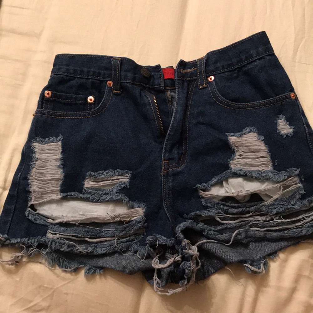 Blue Jean Shorts